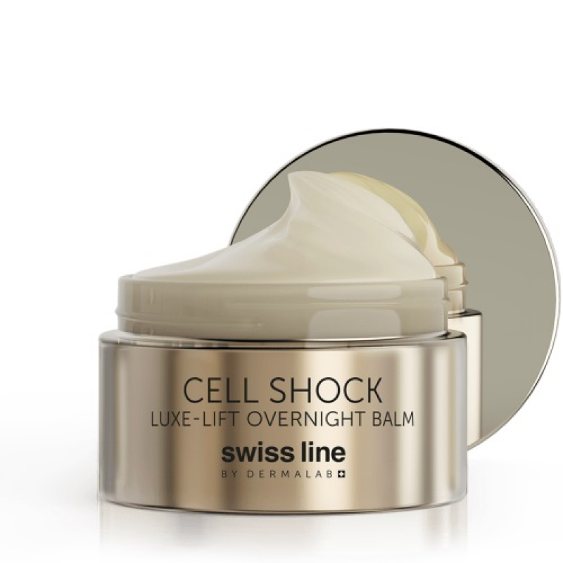 Kem nâng cơ xóa nhăn và trẻ hóa hoàn hảo Swissline cell shock luxe lift overnight balm